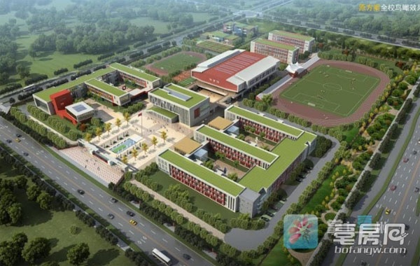 亳州市第十一中学效果图